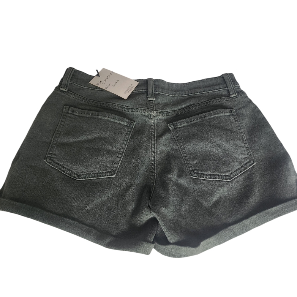 NWT Cosmic Blue Love Stretchy Shorts Green